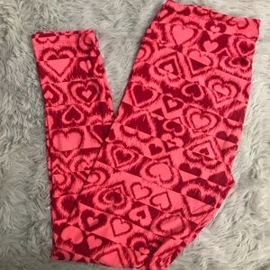 Vintage Valentine LuLaRoe TC Leggings